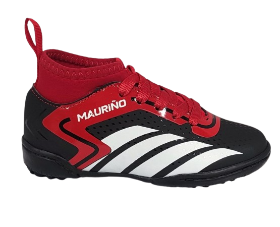 TENIS FUTBOL RAPIDO MAURIÑO 024 NEG/ROJ/BLA
