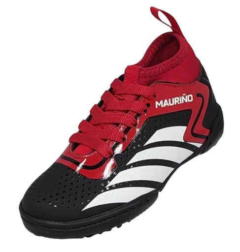 TENIS FUTBOL RAPIDO MAURIÑO 024 NEG/ROJ/BLA