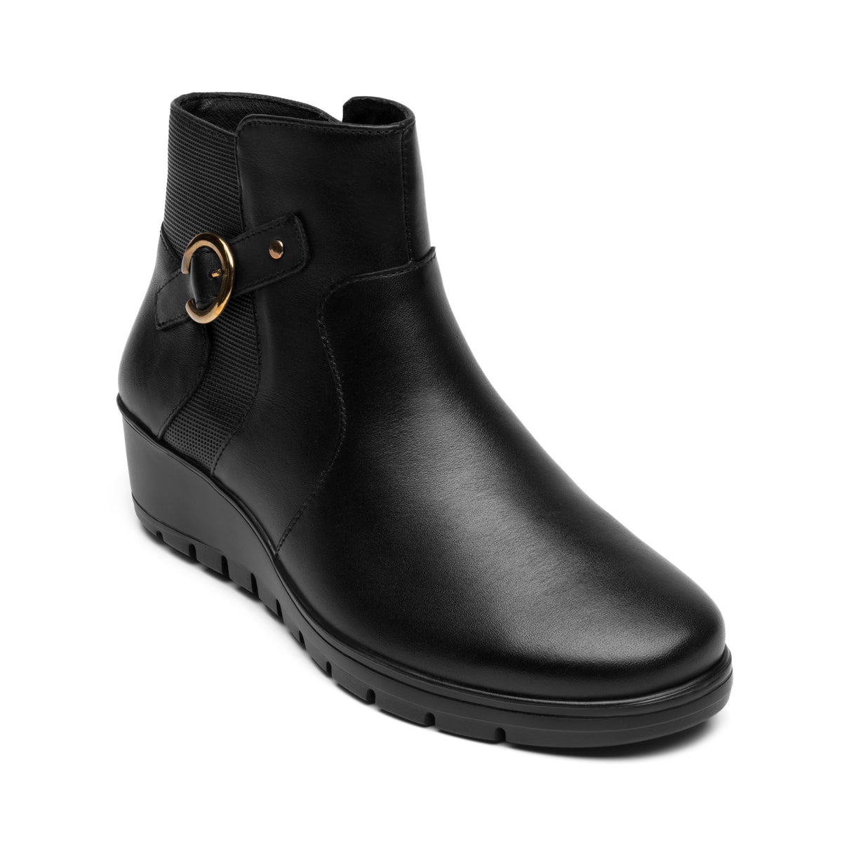BOTIN CASUAL DAMA FLEXI 104834 NEGRO