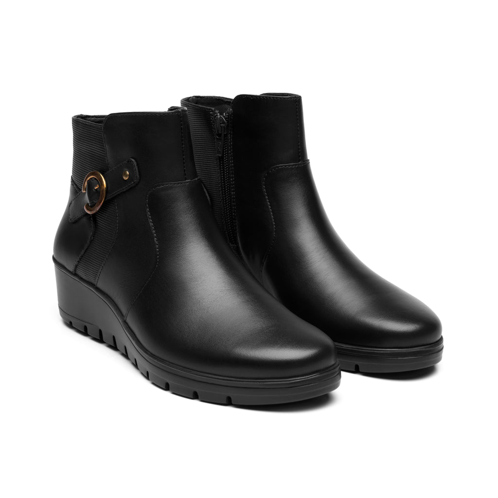 BOTIN CASUAL DAMA FLEXI 104834 NEGRO