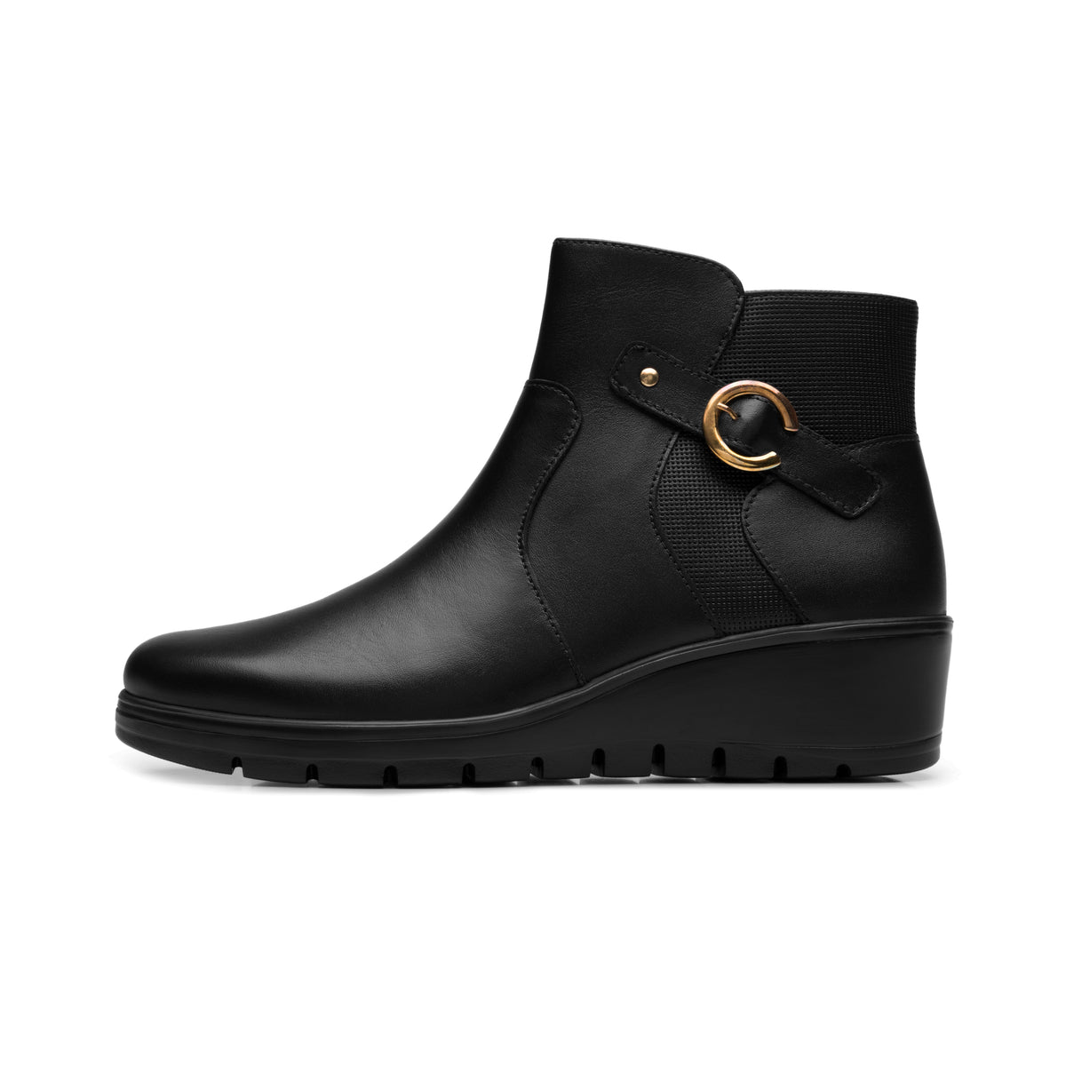 BOTIN CASUAL DAMA FLEXI 104834 NEGRO