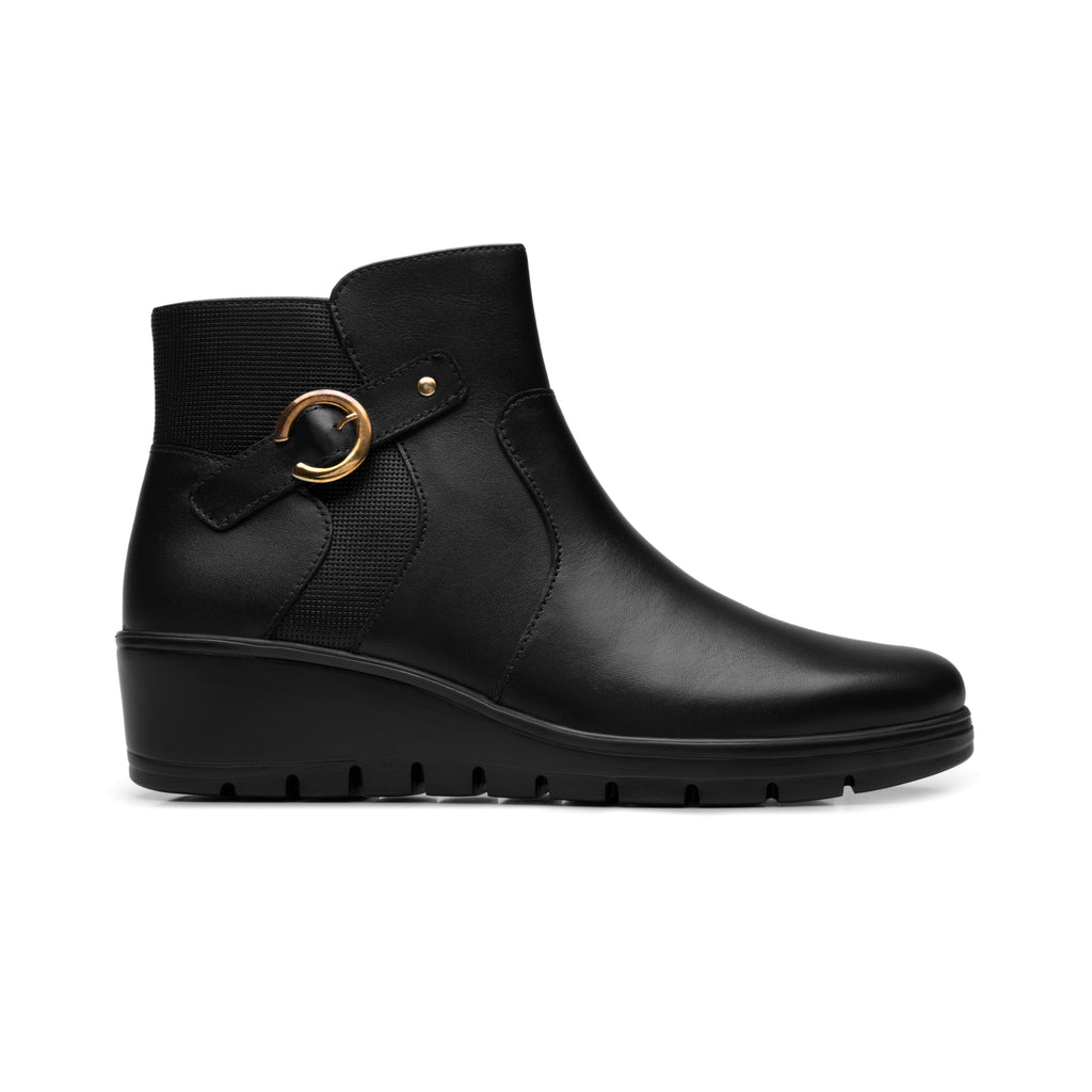 BOTIN CASUAL DAMA FLEXI 104834 NEGRO