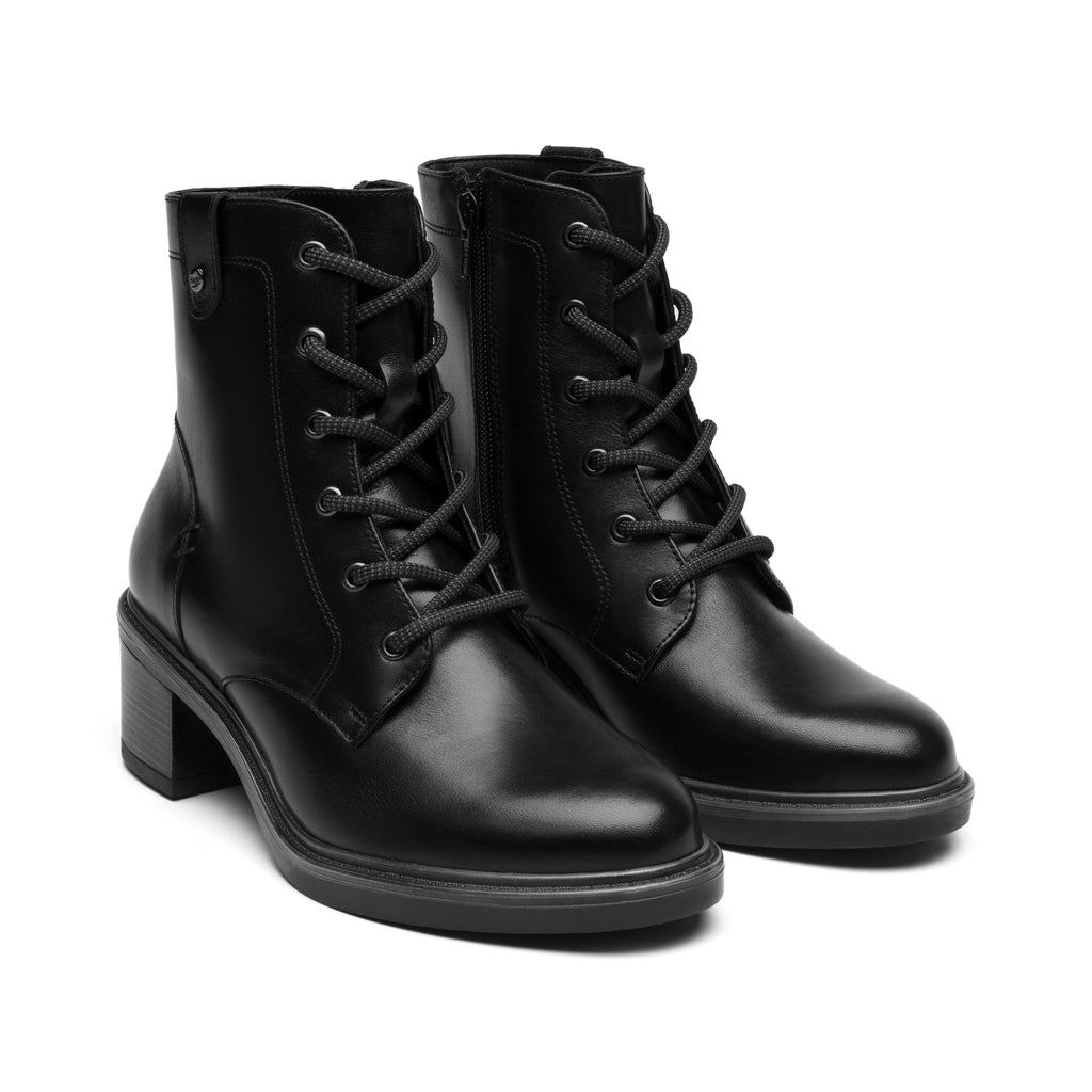 BOTIN DE TACON DAMA FLEXI 137704 NEGRO