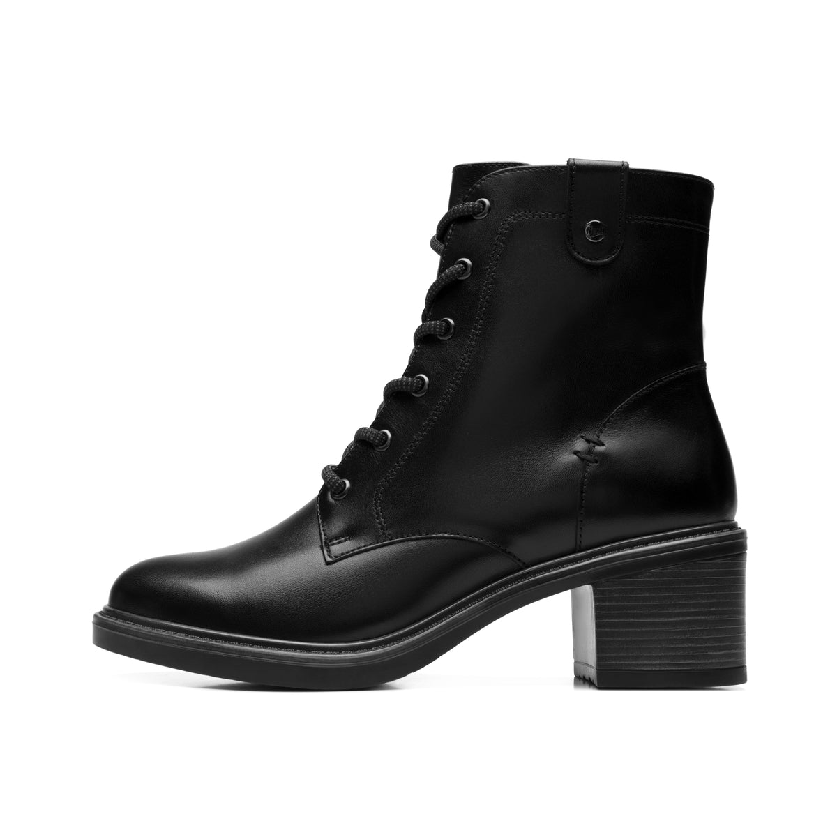 BOTIN DE TACON DAMA FLEXI 137704 NEGRO