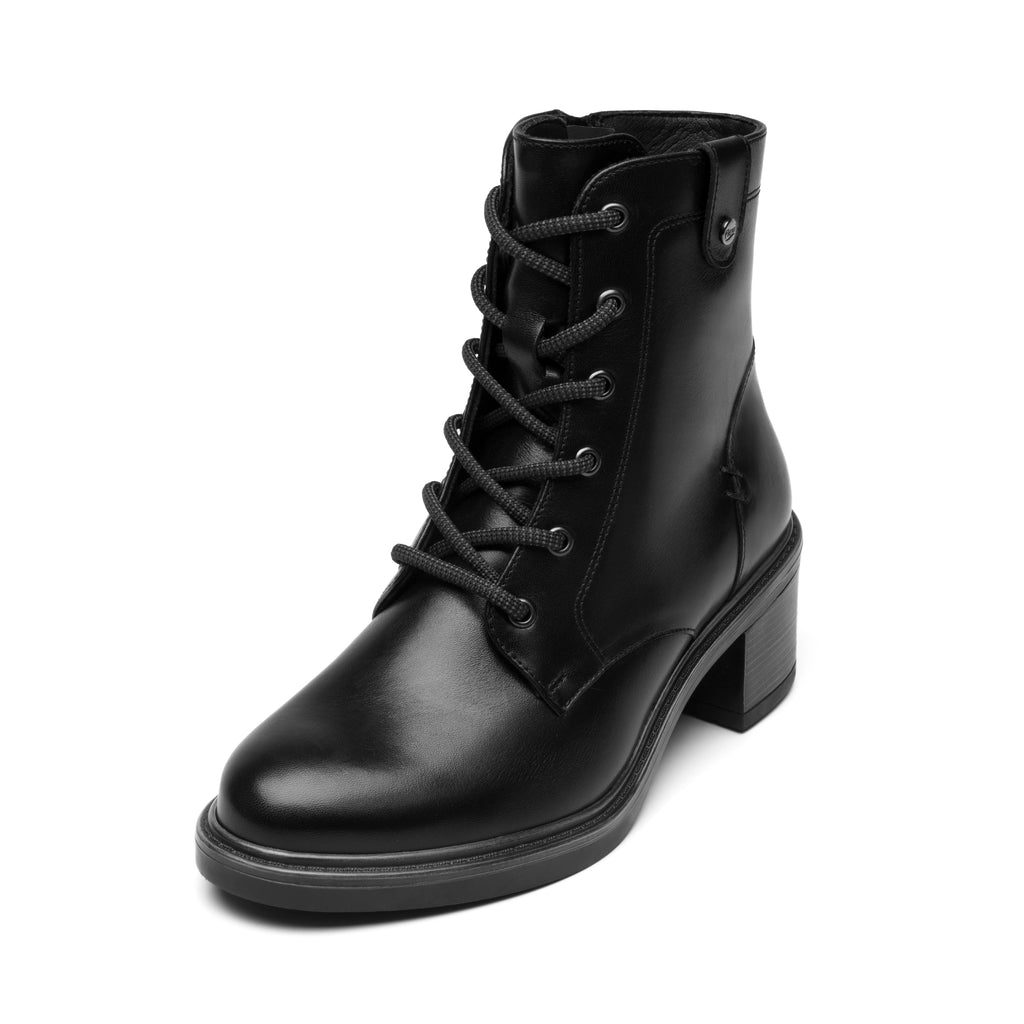 BOTIN DE TACON DAMA FLEXI 137704 NEGRO