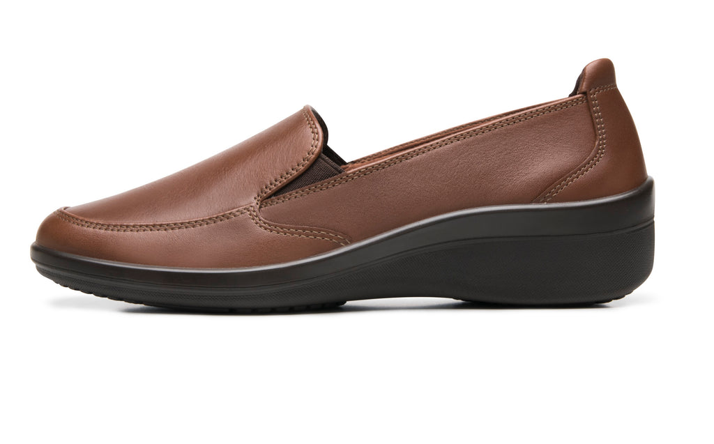 MOCASIN CONFORT DAMA FLEXI 142302 CAFE