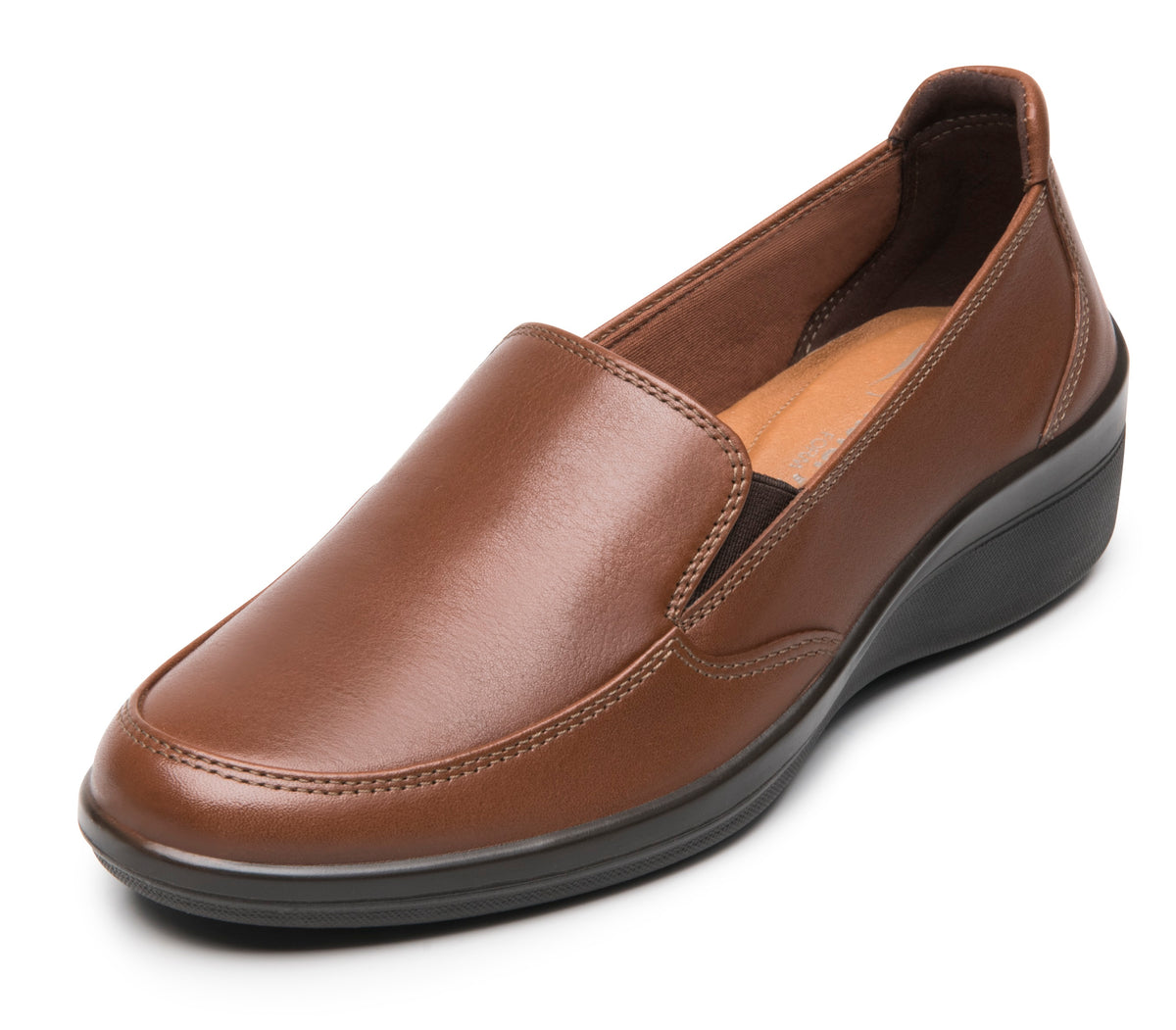 MOCASIN CONFORT DAMA FLEXI 142302 CAFE