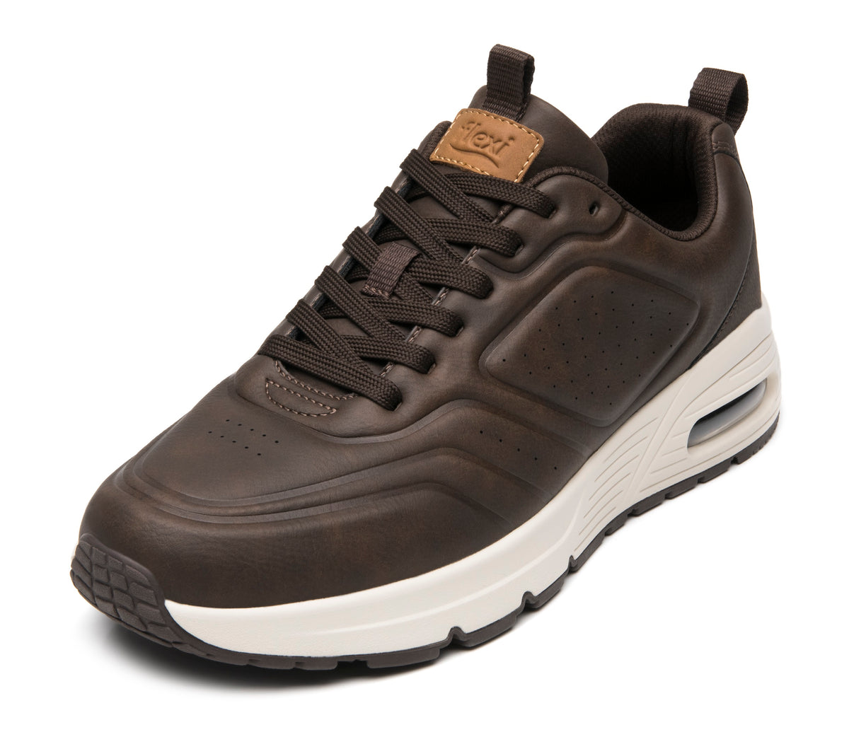 TENIS CASUAL CABALLERO FLEXI 422403 CHOCOLATE