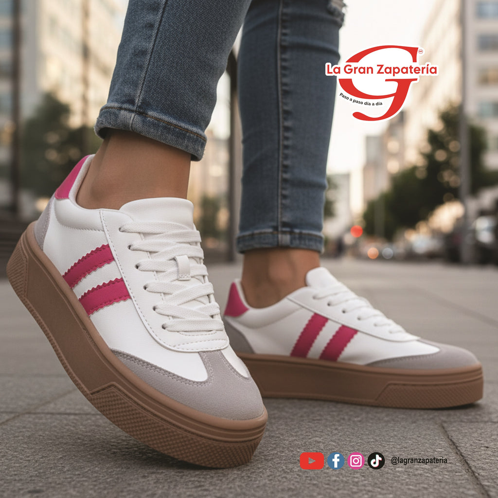 LADY ANACLETA 712 GRI/BCO/FIU