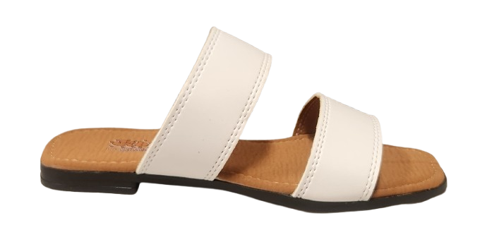 SANDALIA CASUAL DAMA ABYS 0002 BLANCO