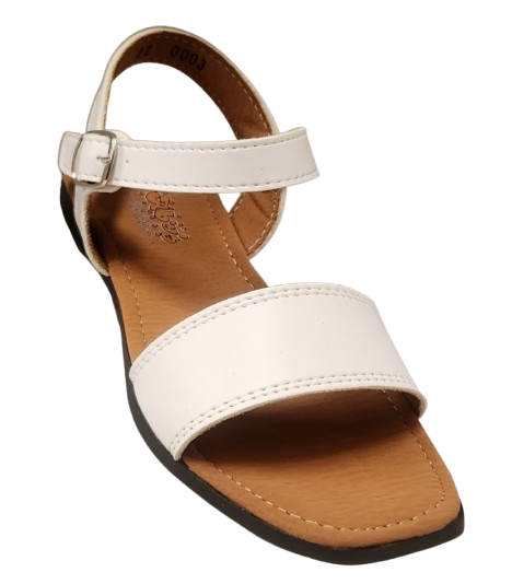 SANDALIA CASUAL DAMA ABYS 0003 BLANCO