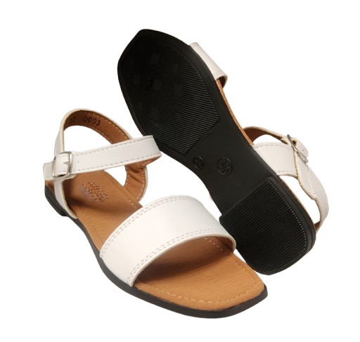 SANDALIA CASUAL DAMA ABYS 0003 BLANCO