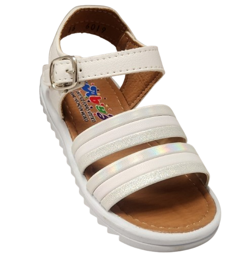SANDALIA NIÑA ABYS 6019 BLANCO