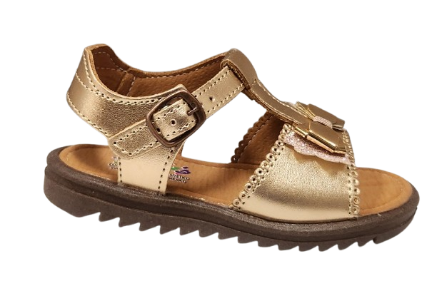 SANDALIA NIÑA ABYS 6034 COBRE