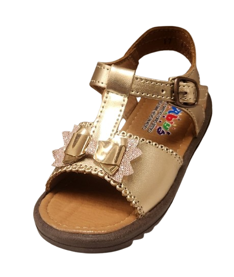 SANDALIA NIÑA ABYS 6034 COBRE