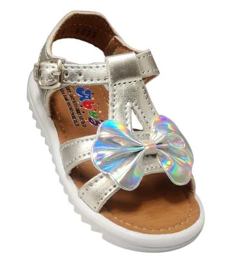 SANDALIA NIÑA ABYS 6035 PLATA