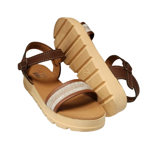 SANDALIA JUIVENIL ABYS 6045 TAN