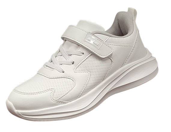 TENIS ESCOLAR AUDAZ 209103-B BLANCO