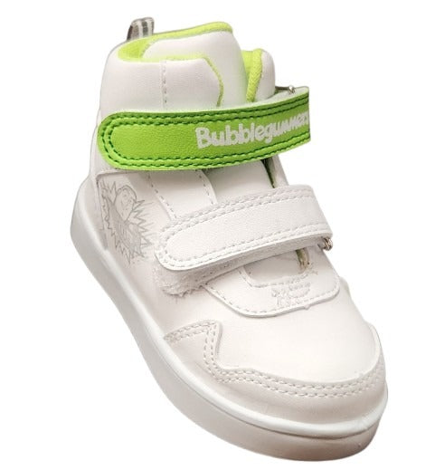TENIS ESCOLAR BUBBLE GUMMERS BALBOA BLANCO/VERDE