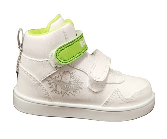 TENIS ESCOLAR BUBBLE GUMMERS BALBOA BLANCO/VERDE