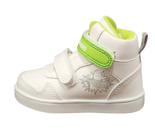 TENIS ESCOLAR BUBBLE GUMMERS BALBOA BLANCO/VERDE