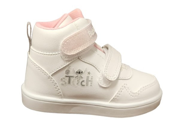 TENIS ESCOLAR BUBBLE GUMMERS BRASILIA BLANCO/ROSA
