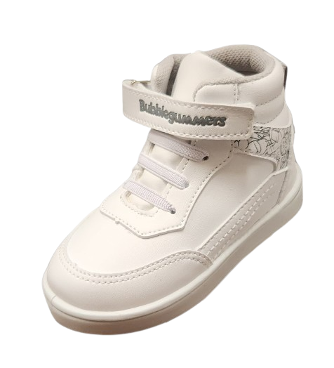 TENIS ESCOLAR BUBBLE GUMMERS JUCAA BLANCO