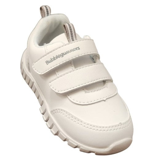TENIS ESCOLAR BUBBLE GUMMERS TRAPECIO BLANCO