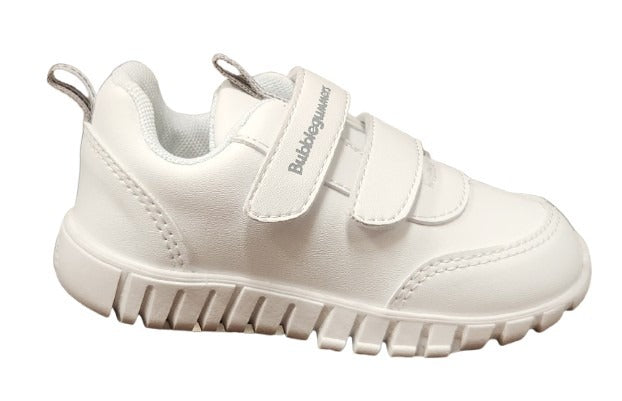 TENIS ESCOLAR BUBBLE GUMMERS TRAPECIO BLANCO