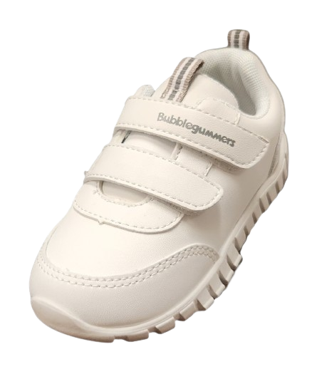 TENIS ESCOLAR BUBBLE GUMMERS TRAPECIO BLANCO