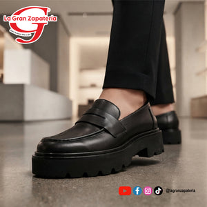 MOCASIN DAMA GREENLOVE 96104 NEGRO