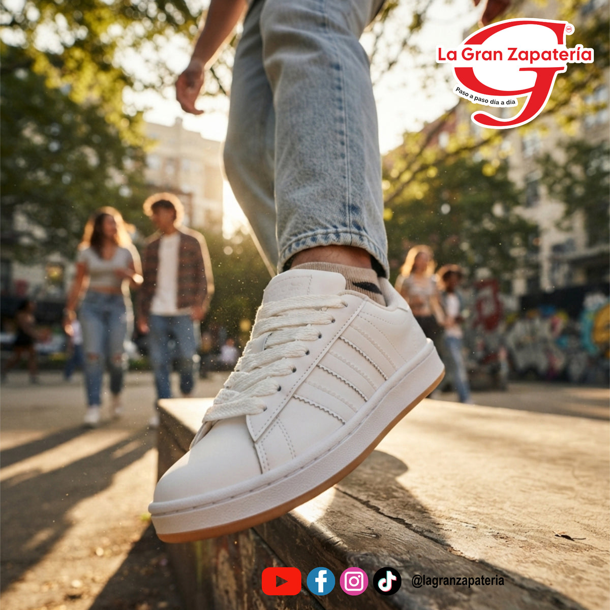 TENIS URBANO CHISTORIN E-3.0 BLANCO TOTAL