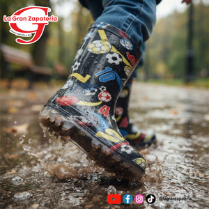 BOTA DE LLUVIA HOPE PULGARCITO BALONES