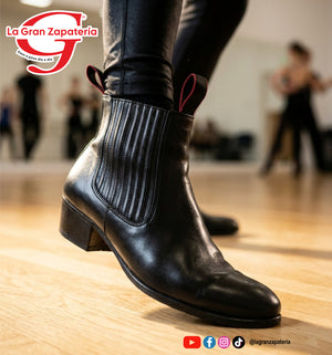 BOTIN DE DANZA DARO VITELLO 05 NEGRO