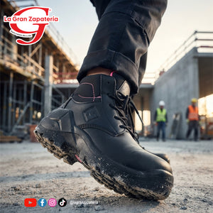 BOTA DE TRABAJO DAMA PMA 3000 NEGRO