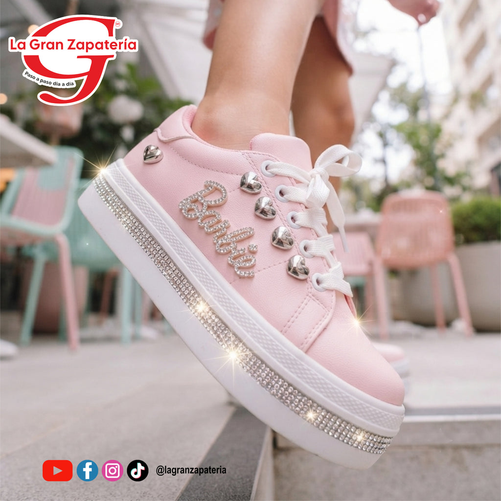 TENIS CASUAL LADY ANACLETA 8169 ROSA