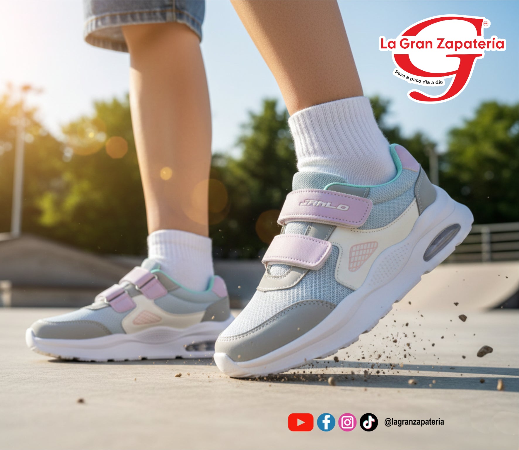 TENIS DEPORTIVO JANLO 6056 MULTICOLOR