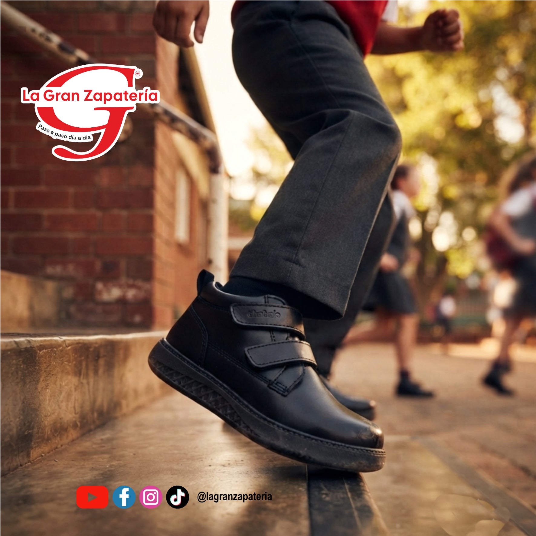 CALZADO ESCOLAR CHABELO C118-A NEGRO