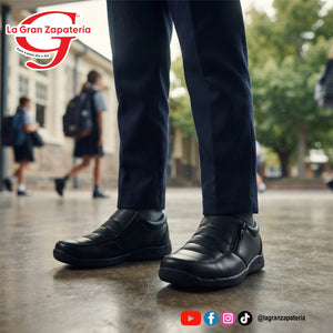 CALZADO ESCOLAR PERFRA 612 NEGRO