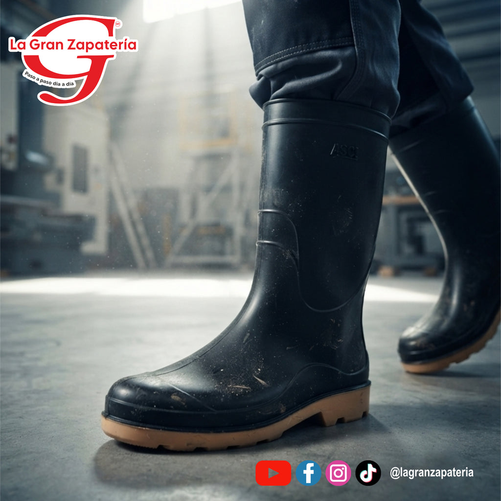 BOTA DE SEGURIDAD HOPE NOE NEGRO CAFE