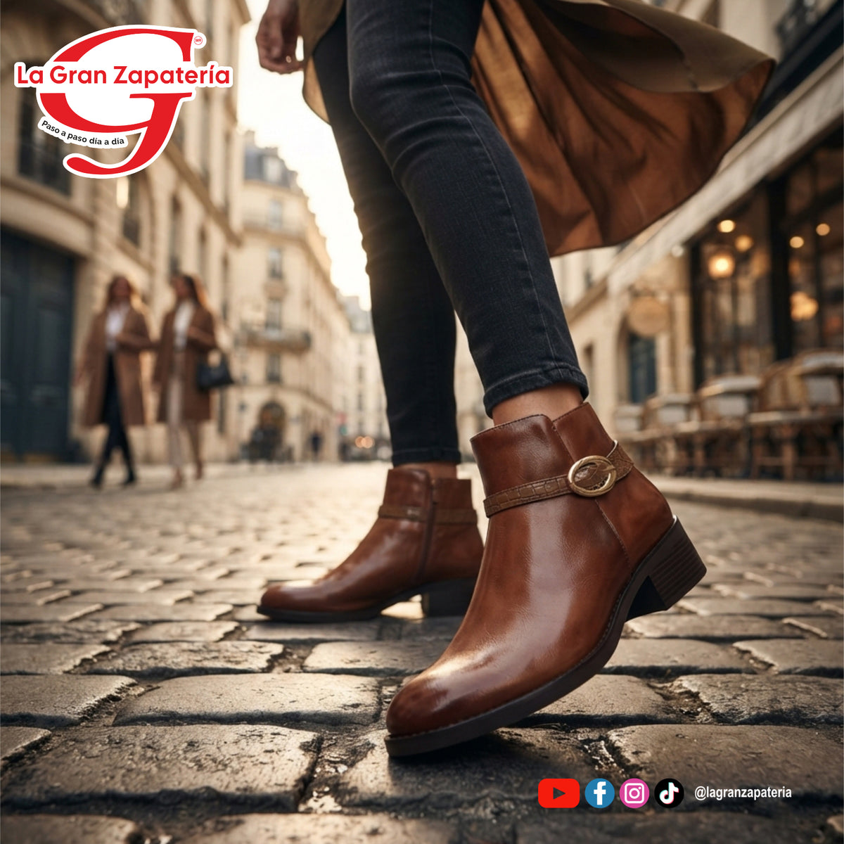 BOTIN DAMA MIRLO 3246 MADERA