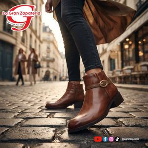 BOTIN DAMA MIRLO 3246 MADERA