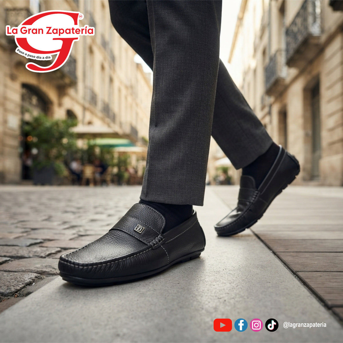 CALZADO CASUAL CABALLERO JC BASICC 505 NEGRO