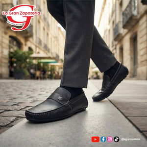 CALZADO CASUAL CABALLERO JC BASICC 505 NEGRO