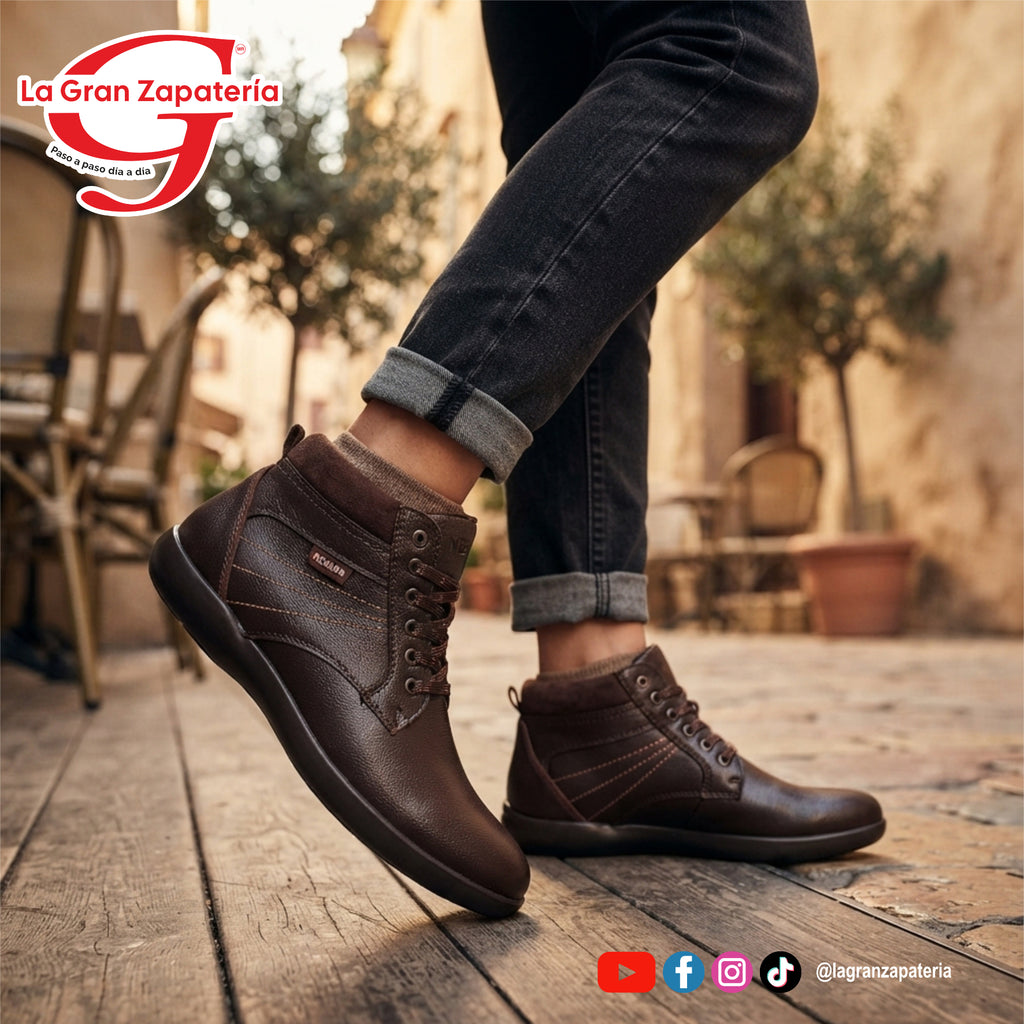 BOTIN CASUAL DAMA NEVADA 11307 CHOCOLATE