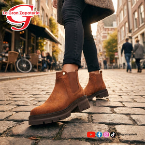 BOTIN DAMA MIRLO 3228 TAN