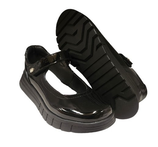 CALZADO ESCOLAR CHABELO C1311-B CHAROL/NEGRO