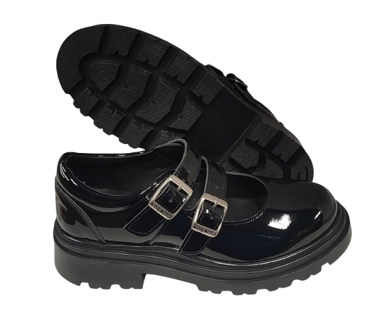 CALZADO ESCOLAR COQUETA 431702-C CHAROL/NEGRO