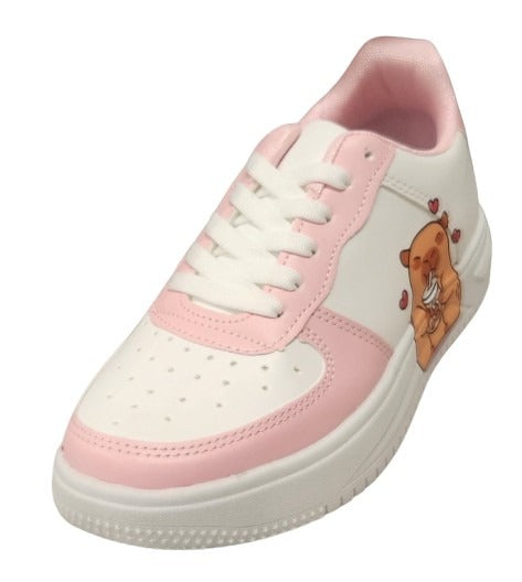 TENIS URBANO COILETT I2104 BCO/ROS/CAP/COR