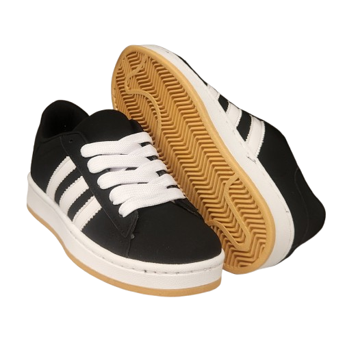 TENIS CAMPUS URBANO COILETT 375-1 NEG/BLA
